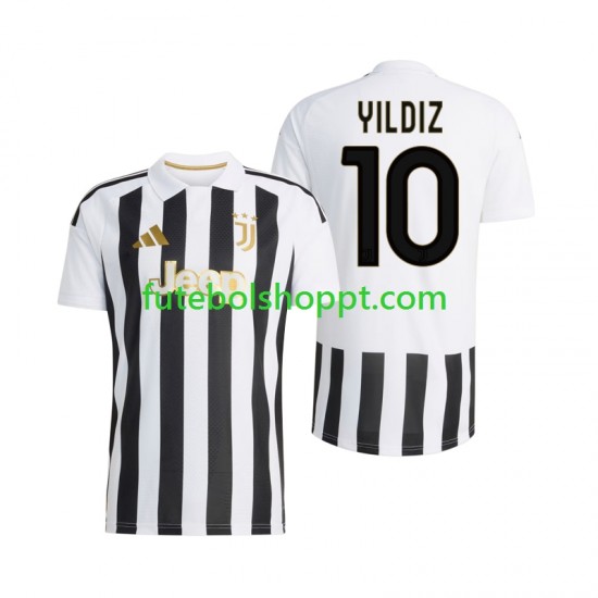 Camisola Homem Juventus Kenan Yildiz 10 Principais Equipamento 2026-2027 Manga Curta