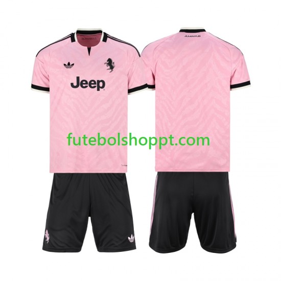 Camisola Júnior Juventus Alternativa Equipamento 2026-2027 Manga Curta