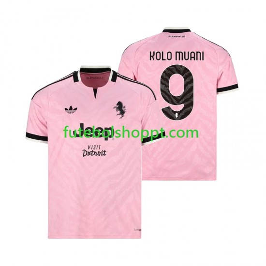 Camisola Homem Juventus Randal Kolo Muani 9 Alternativa Equipamento 2026-2027 Manga Curta