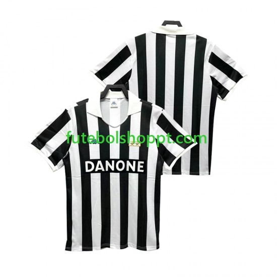 Camisola Homem Juventus 1992 Retro Principais Equipamento 1994 Manga Curta