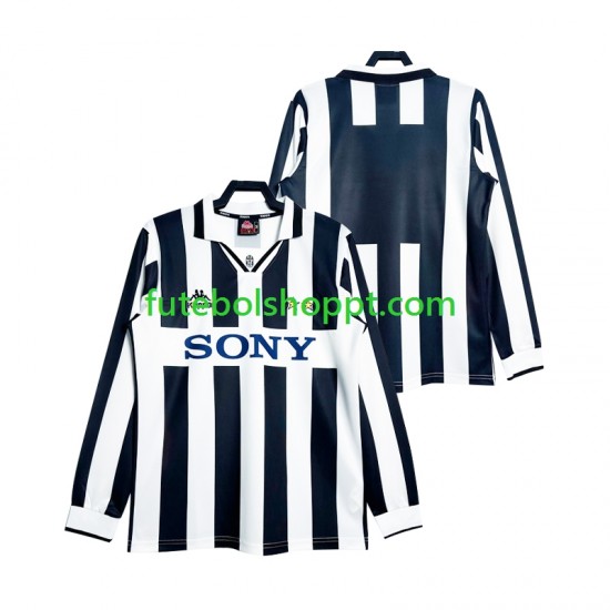 Camisola Homem Juventus 1997 Retro Principais Equipamento Manga Comprida