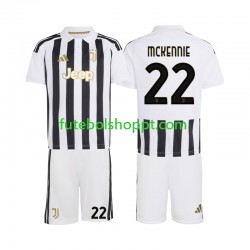 Camisola Júnior Juventus Weston McKennie 22 Principais Equipamento 2026-2027 Manga Curta