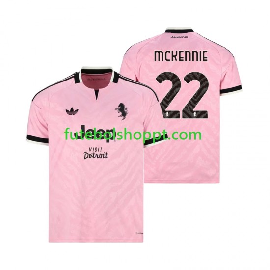 Camisola Homem Juventus Weston McKennie 22 Alternativa Equipamento 2026-2027 Manga Curta