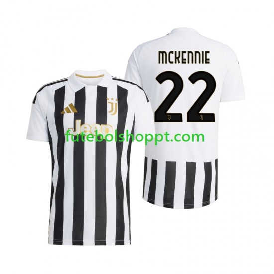 Camisola Homem Juventus Weston McKennie 22 Principais Equipamento 2026-2027 Manga Curta