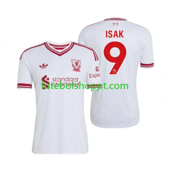 Camisola Homem Liverpool Alexander Isak 9 Alternativa Equipamento 2026-2027 Manga Curta