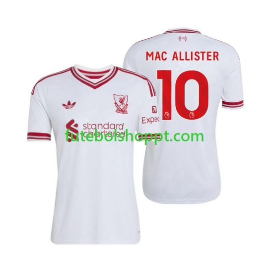 Camisola Homem Liverpool Alexis Mac Allister 10 Alternativa Equipamento 2026-2027 Manga Curta