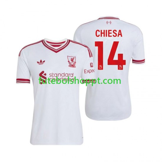 Camisola Homem Liverpool Federico Chiesa 14 Alternativa Equipamento 2026-2027 Manga Curta