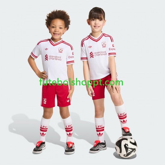 Camisola Júnior Liverpool Alternativa Equipamento 2026-2027 Manga Curta