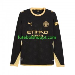 Camisola Homem Manchester City Alternativa Equipamento 2026-2027 Manga Comprida