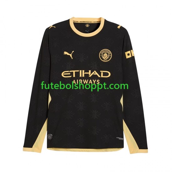 Camisola Homem Manchester City Alternativa Equipamento 2026-2027 Manga Comprida