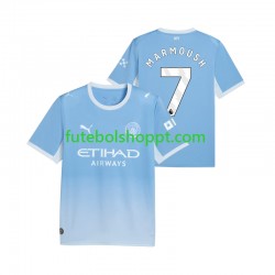 Camisola Homem Manchester City Omar Marmoush 7 Principais Equipamento 2026-2027 Manga Curta