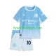 Camisola Júnior Manchester City Rayan Cherki 10 Principais Equipamento 2026-2027 Manga Curta