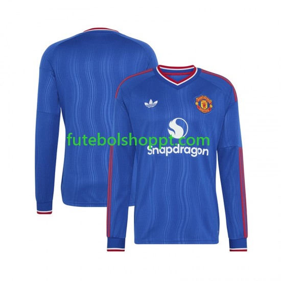Camisola Homem Manchester United Alternativa Equipamento 2026-2027 Manga Comprida