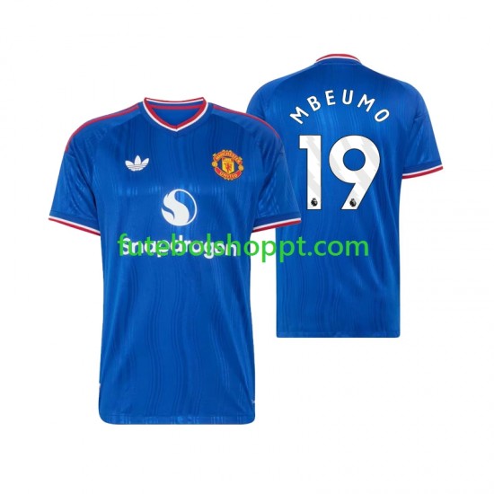 Camisola Homem Manchester United Bryan Mbeumo 19 Alternativa Equipamento 2026-2027 Manga Curta