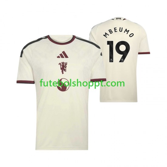 Camisola Homem Manchester United Bryan Mbeumo 19 Terceiro Equipamento 2026-2027 Manga Curta