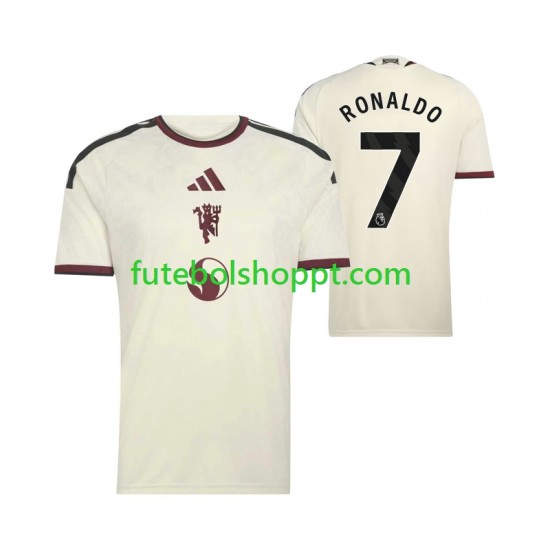 Camisola Homem Manchester United Cristiano Ronaldo 7 Terceiro Equipamento 2026-2027 Manga Curta