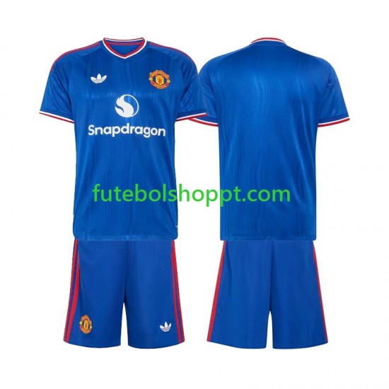 Camisola Júnior Manchester United Alternativa Equipamento 2026-2027 Manga Curta