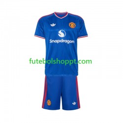 Camisola Júnior Manchester United Alternativa Equipamento 2026-2027 Manga Curta