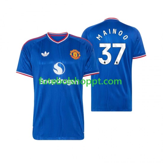 Camisola Homem Manchester United Kobbie Mainoo 37 Alternativa Equipamento 2026-2027 Manga Curta