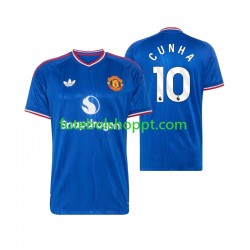 Camisola Homem Manchester United Matheus Cunha 10 Alternativa Equipamento 2026-2027 Manga Curta