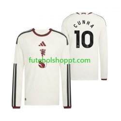 Camisola Homem Manchester United Matheus Cunha 10 Terceiro Equipamento 2026-2027 Manga Comprida
