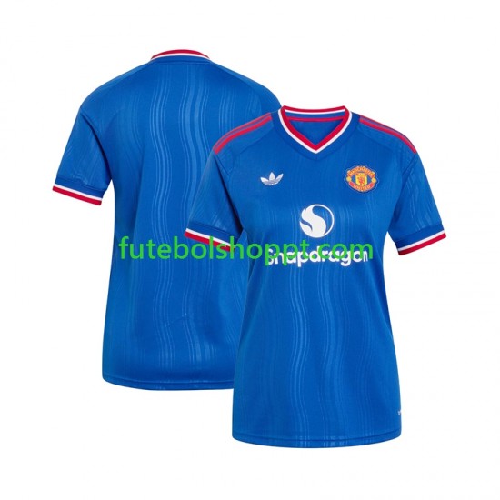 Camisola Mulher Manchester United Alternativa Equipamento 2026-2027 Manga Curta