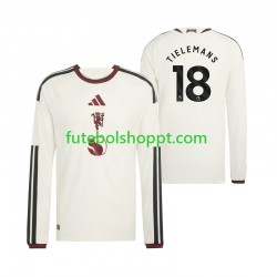 Camisola Homem Manchester United Youri Tielemans 18 Terceiro Equipamento 2026-2027 Manga Comprida