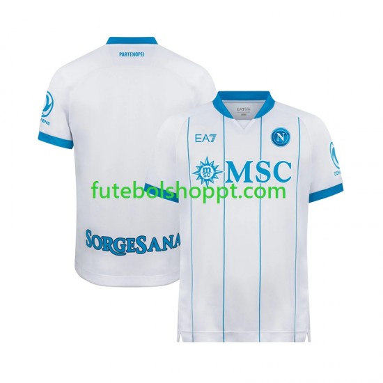 Camisola Homem Napoli Alternativa Equipamento 2026-2027 Manga Curta