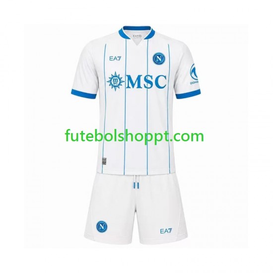 Camisola Júnior Napoli Alternativa Equipamento 2026-2027 Manga Curta