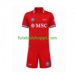 Camisola Júnior Napoli Terceiro Equipamento 2026-2027 Manga Curta