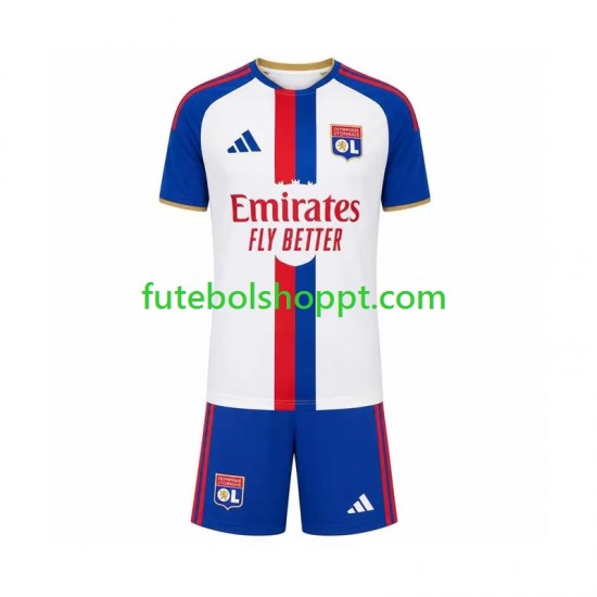 Camisola Júnior Olympique Lyonnais Alternativa Equipamento 2026-2027 Manga Curta