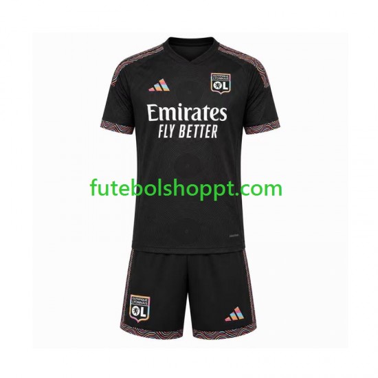 Camisola Júnior Olympique Lyonnais Terceiro Equipamento 2026-2027 Manga Curta