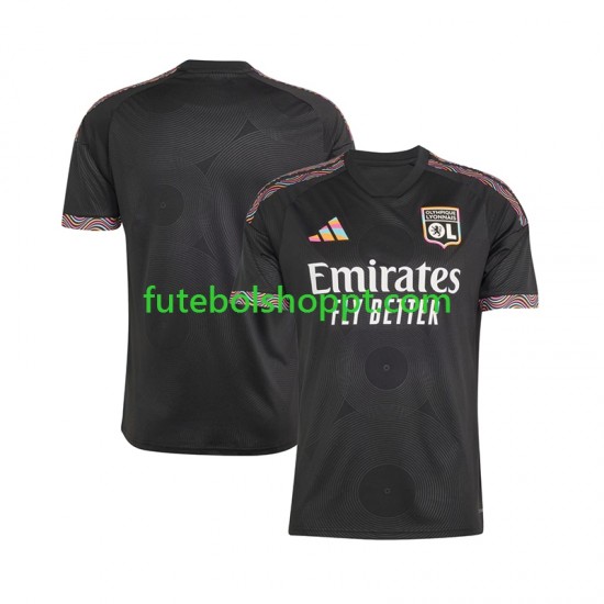 Camisola Homem Olympique Lyonnais Terceiro Equipamento 2026-2027 Manga Curta