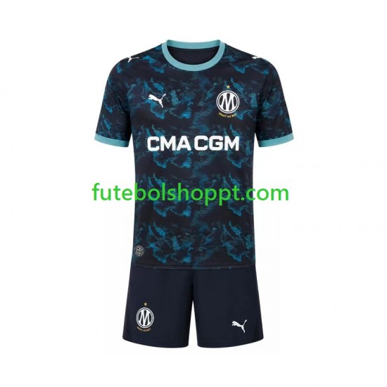 Camisola Júnior Olympique de Marseille Alternativa Equipamento 2026-2027 Manga Curta