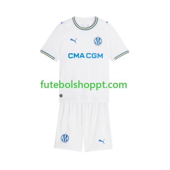 Camisola Júnior Olympique de Marseille Principais Equipamento 2026-2027 Manga Curta