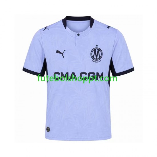 Camisola Homem Olympique de Marseille Terceiro Equipamento 2026-2027 Manga Curta