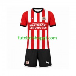 Camisola Júnior PSV Eindhoven Principais Equipamento 2026-2027 Manga Curta