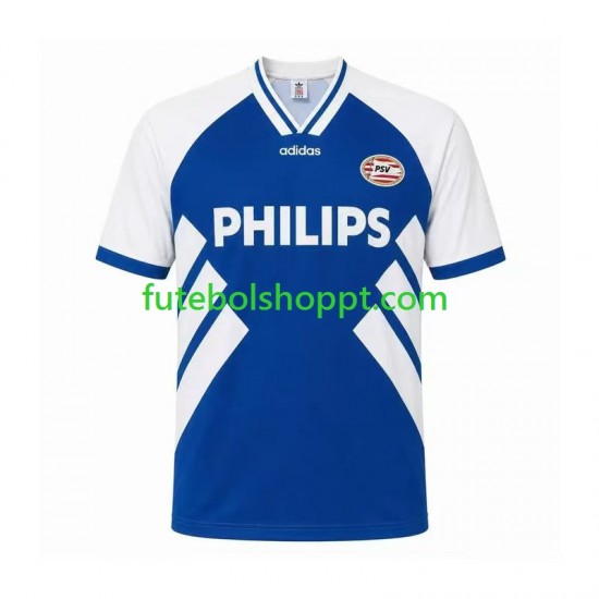 Camisola Homem PSV Eindhoven Retro Alternativa Equipamento 1994 Manga Curta