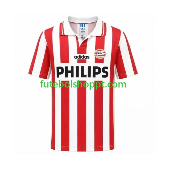 Camisola Homem PSV Eindhoven Retro Principais Equipamento 1994 Manga Curta