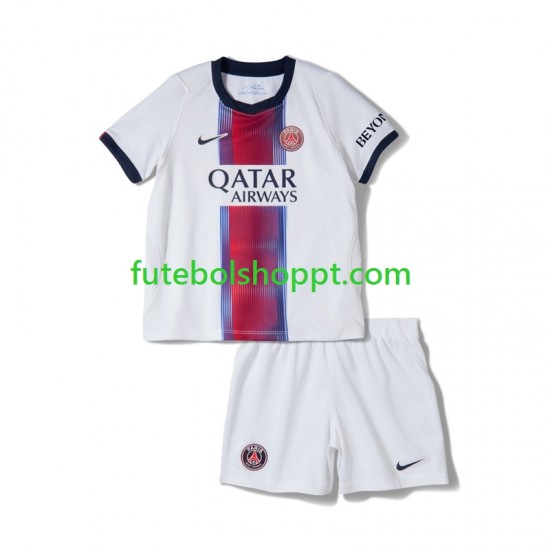 Camisola Júnior Paris Saint-Germain Alternativa Equipamento 2026-2027 Manga Curta