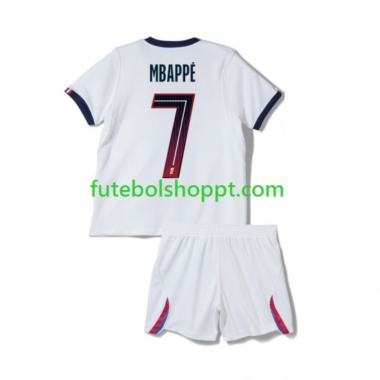 Camisola Júnior Paris Saint-Germain Mbappé Kylian 7 Alternativa Equipamento 2026-2027 Manga Curta