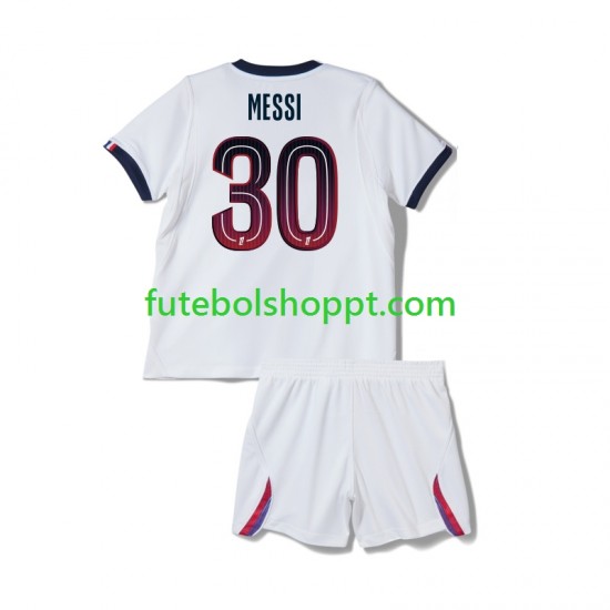 Camisola Júnior Paris Saint-Germain Lionel Messi 30 Alternativa Equipamento 2026-2027 Manga Curta