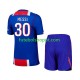 Camisola Júnior Paris Saint-Germain Lionel Messi 30 Principais Equipamento 2026-2027 Manga Curta