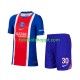 Camisola Júnior Paris Saint-Germain Lionel Messi 30 Principais Equipamento 2026-2027 Manga Curta