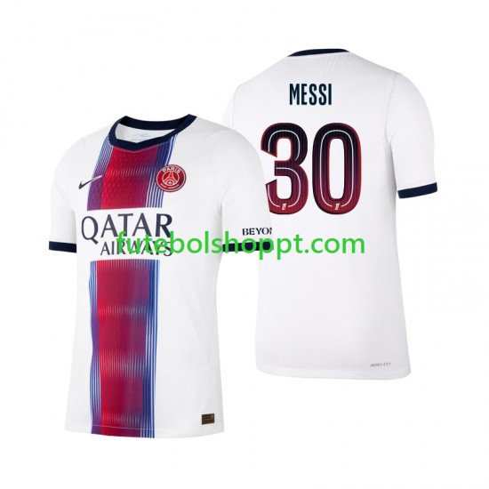 Camisola Homem Paris Saint-Germain Lionel Messi 30 Alternativa Equipamento 2026-2027 Manga Curta