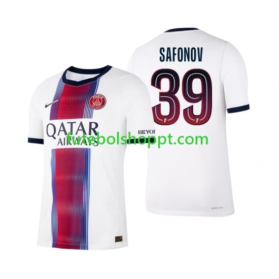 Camisola Homem Paris Saint-Germain Matvey Safonov 39 Alternativa Equipamento 2026-2027 Manga Curta