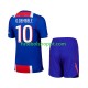 Camisola Júnior Paris Saint-Germain Ousmane Dembele 10 Principais Equipamento 2026-2027 Manga Curta
