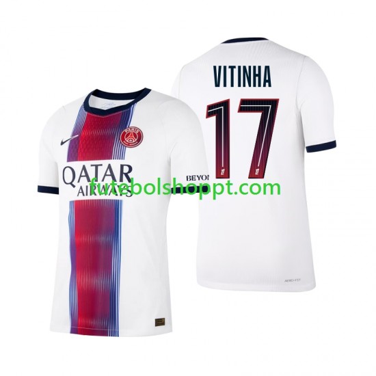 Camisola Homem Paris Saint-Germain Vitinha 17 Alternativa Equipamento 2026-2027 Manga Curta