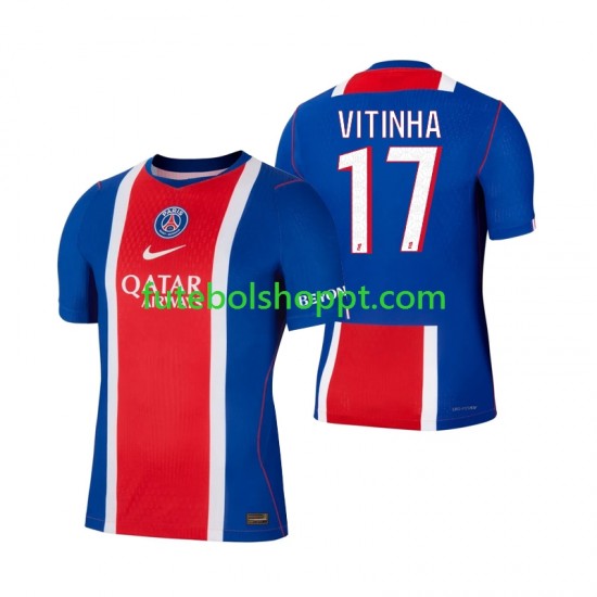 Camisola Homem Paris Saint-Germain Vitinha 17 Principais Equipamento 2026-2027 Manga Curta