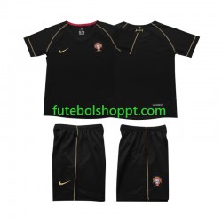 Camisola Júnior Portugal Retro Alternativa Equipamento 2006 Manga Curta